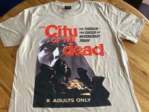 THE CITY OF THE DEAD T-Shirt Size Large, New - Supernatural Horror Movie 1960. - Picture 1 of 3