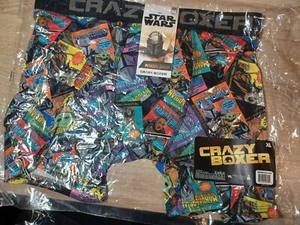 Disney Star Wars mandalorianische Retro Comic Boxershorts XL 44-46 NEU VERRÜCKTE BOXER - Bild 1 von 5