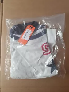 Quarter Back Top Off White T Shirt bnwt New RRP£29.99 Large Size Womens - Picture 1 of 4