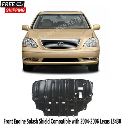 Front Engine Splash Shield Compatible with 2004-2006 Lexus LS430 Foto 1 de 4