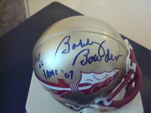 Bobby Bowden AUTOGRAPHED Florida State Seminoles MINI HELMET Signed HOF 2007 JSA - Picture 1 of 4