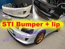 STI front Bumper +lip for subaru Forester SG 2002-2005