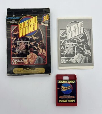Blockade Runner for Intellivision - In Box, Game Cartridge Manual, No Overlays - Image 1 of 4