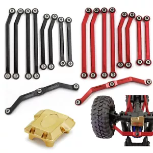 Metal Steering Links/High Clearance Links/Axle Diff Cover For 1/18 Traxxas TRX4M - Picture 1 of 55