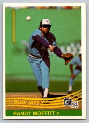 1984 Donruss - #390 Randy Moffitt - Image 1 of 2