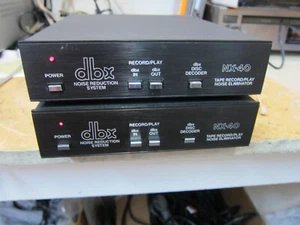 2 DBX NX-40, DBX Disc Decoder und Tonbandgerät Rauschunterdrückung, LP Schallplatte - Bild 1 von 2