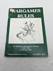 Wargames Rules For Fifteenth To Seventeenth Centuries 1420-1700 George Gush Book