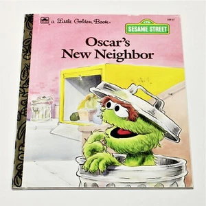 Little Golden Book Sesame Street Oscar's New Neighbor - Picture 1 of 3