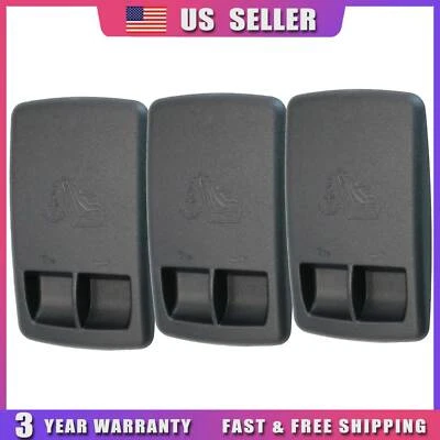 3Pcs For 2005 2006 Chrysler 300 Sebring Rear Seat Anchor Cover Black 1AW69XDVAA Foto 1 de 4