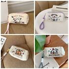 Embroidered Stationery Bag Large Capacity Storage Pouch Creative Pen Bag