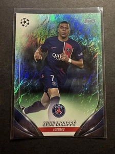 2023-24 Topps Jade Edition UEFA Club Competitions Kylian Mbappe #21 Jade Green - Bild 1 von 2