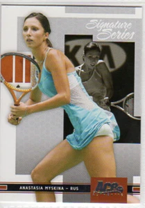 2005 Ace Signature Series - Anastasia Myskina Single Tennis Card #6 - Picture 1 of 1