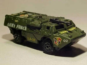 3 POLLICI 1980 Renault Saviem VAB Esercito Pioneer 1/64 Gamma Diecast Ottimo Sciolto - Foto 1 di 6