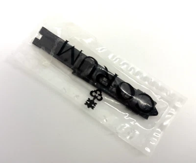 Подлинный новый ремешок для часов Corum Golden Bridge 14 мм x 14 мм черный аллигатор изготовитель оборудования - Изображение 1 из 4