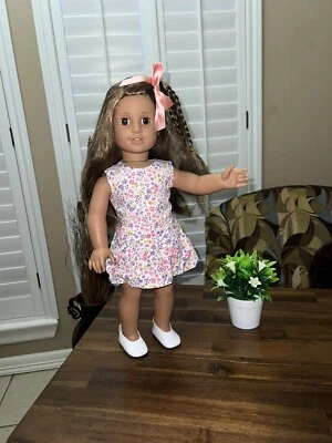 Muñeca American Girl Pleasant Company 2005 Marisol pelo y ojos castaños Foto 1 de 4