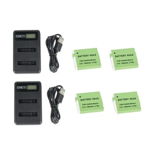 CAME-TV 4 Pcs Headset Batteries With 2 Charger's  for Wireless  Headsets - Picture 1 of 3