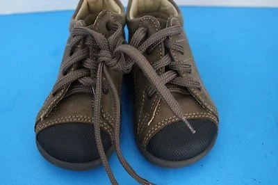 Zapatos informales de cuero Primigi para niños pequeños ~ Talla EU 20/US 5 ~ Marrón ~ Vera Pelle ~ Italia Foto 1 de 4