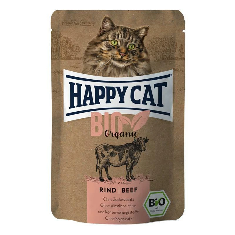 Happy Cat Bio Rind | 12x 85 g - Bild 1 von 1