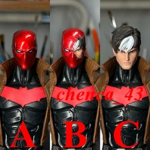 1PC 1/12 Painted Red Hood Head Sculpt fit for Mcfarlane Action Figure(No Figure) - Picture 1 of 12