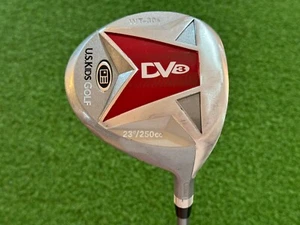 U.S. Kids Golf DV3 DRIVER WT-30s Right Handed 250cc Youth UL39-s Ultralight 26" - Picture 1 of 7
