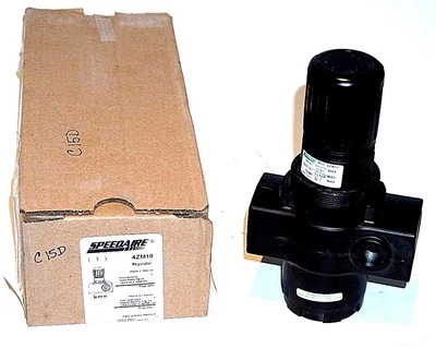 NEW SPEEDAIRE 4ZM10 1" NPT PNEUMATIC REGULATOR  - Image 1 of 4