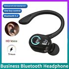 Wireless 5.0 Bluetooth Headset Noice Cancelling Earbuds Handsfree Earphones