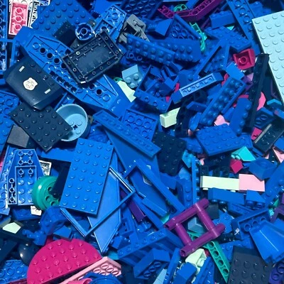 Lego Piezas a Granel Media Libra 200 Ladrillos Lote Aleatorio Elige Color 8 Onzas Foto 1 de 4