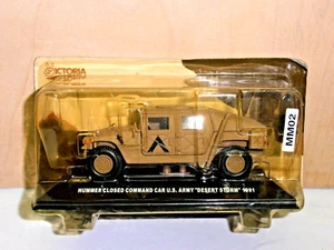 NEW VICTORIA DE AGOSTINI 1/43 "HUMMER DESERT STORM 1991"BOX ORIGINALE - Foto 1 di 3