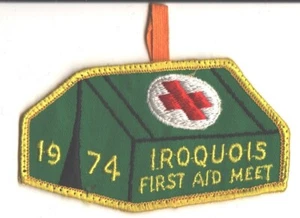 BSA 1974 IROQUOIS DISTRICT FIRST AID MEET BOY SCOUTS VOLUME DISCOUNTS - Picture 1 of 1