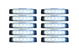 10 x LED 24V LUZ LIMITADORA LUZ DE POSICIÓN LUZ DE SEÑALIZACIÓN LATERAL CAMIÓN  - Imagen 1 de 2