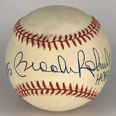BROOKS ROBINSON BALTIMORE ORIOLES Signed OAL Baseball PSA/DNA AUTO LOA - Image 1 of 2