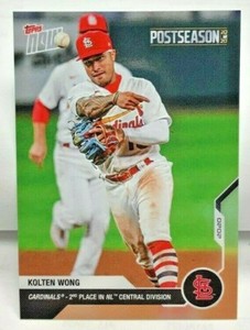 Kolten Wong 2020 Topps Now Postseason #PS-155 - ST. LOUIS CARDINALS - SP /157