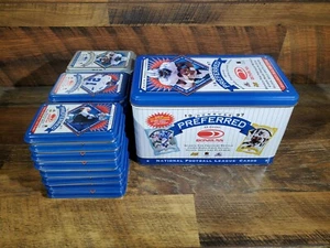 1997 Donruss NFL Football 24 Tin Pack and Box Empty - Picture 1 of 10