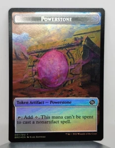 Foil - Powerstone // Ravage Double-Sided Token - The Brothers' War (BRO) - Bild 1 von 2