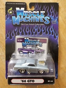 MUSCLE MACHINES '66 GTO, Gray 01-6 (2001) - Picture 1 of 4