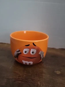 2023 Mars Orange Keramik M&M Bonboniere kleine Snackschale  - Bild 1 von 5