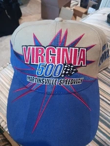 Nascar Martinsville Speedway 2002 Virginia 500 Chase Authentics Cap NWOT - Picture 1 of 11
