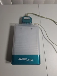 Lecteur IMATION Superdisk™ pour port USB externe Macintosh 120 Mo. Lire description - Photo 1/3