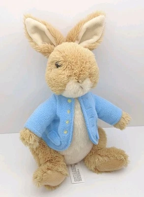 Gund 2017 Peter Rabbit Blue Coat 12" Plush Stuffed Animal Toy Collectible  - Image 1 of 4