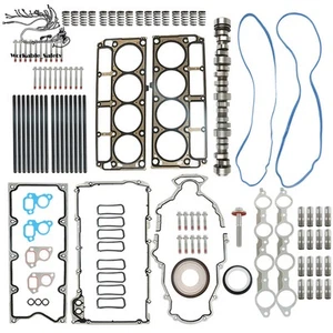 For LS1 4.8 5.3 5.7 6.0 6.2 LS Sloppy Mechanics Stage 2 Cam Lifters Pushrods Kit - Picture 1 of 12