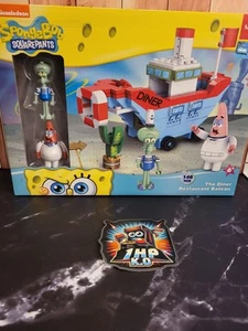 BRANDNEU VERSIEGELT SpongeBob Schwammkopf The Diner Restaurant Bateau Set Miniso - Bild 1 von 1