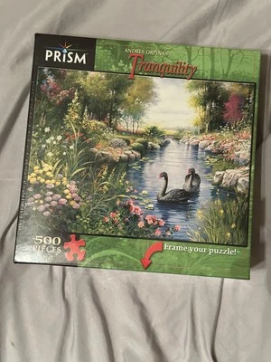 Rompecabezas cisnes Tranquillity Andres Orpinas 2006 prisma 500 piezas sellado Foto 1 de 4