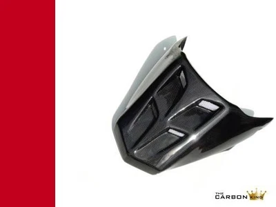 DUCATI MONSTER 696 796 1100 CARBONO ASIENTO TRASERO CAPÓ UNIDAD CARENADO EN BRILLO LISO Foto 1 de 4