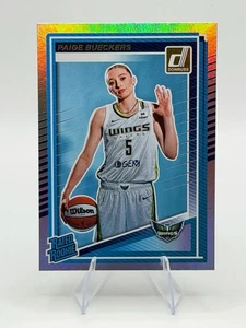 2025 Panini Donruss PAIGE BUECKERS Rated Rookie WNBA Silver Holo SP #86 Wings RC - Picture 1 of 2