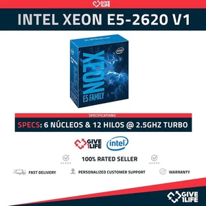 Intel Xeon E5-2620 V2 (6 Núcleos / 12 Hilos) @2.60GHz Turbo Speed - Bild 1 von 5