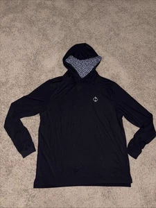Sudadera con capucha de golf Pins and Aces Performance para hombre 2XL negra talla XXL - Imagen 1 de 9