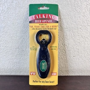 Sprechender Bieröffner "Wie im Fernsehen gesehen" von Pacific Direct brandneu versiegelte Verpackung - Bild 1 von 8
