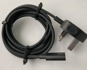 GENUINE APPLE TV AC POWER CABLE MAC MINI APPLE TIME CAPSULE BRAIDED CORD ADAPTER - Picture 1 of 3