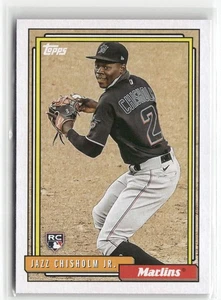 Actualización Topps 2021 #T92-26 Jazz Chisholm Jr. 1992 Topps Redux ☘️138 - Imagen 1 de 2