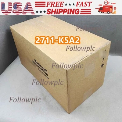 Allen Bradley 2711-K5A2 Series H | PanelView 550 with DH485 FRN 4.46 US Free Tax - Image 1 of 4